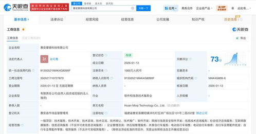 美團(tuán)成立福建惠安新科技公司，布局網(wǎng)絡(luò)與信息安全軟件開發(fā)